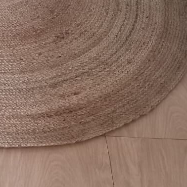 Jute Plain Circle Rug