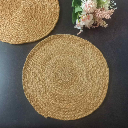Jute Plain Circle Placemat
