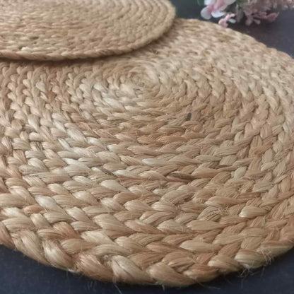 Jute Plain Circle Placemat