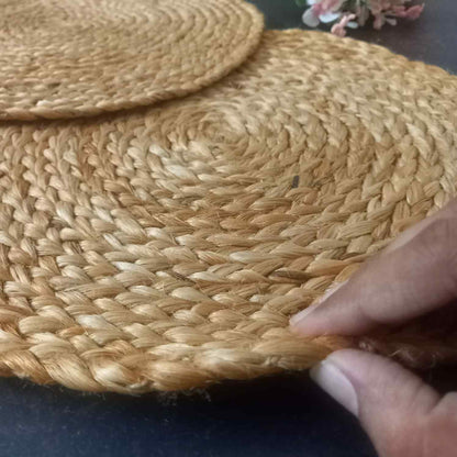 Jute Plain Circle Placemat