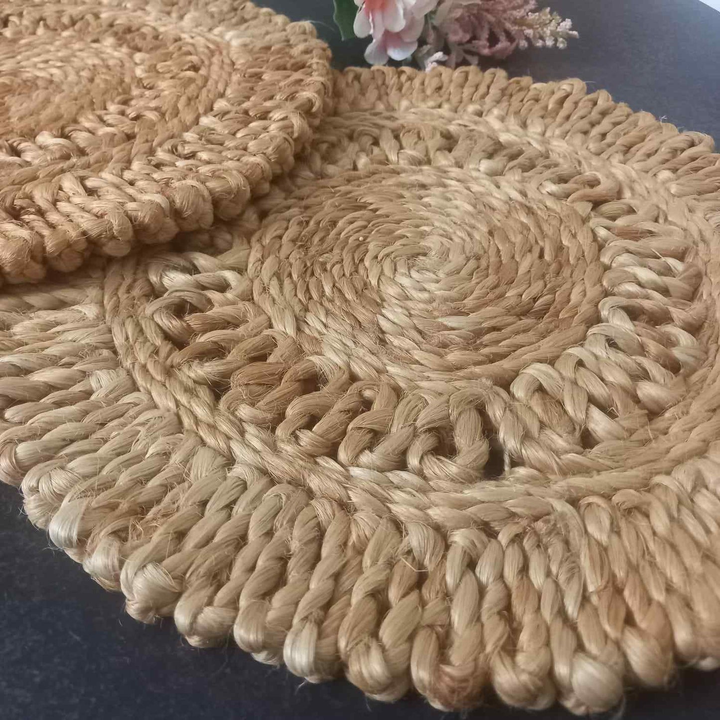 Jute Ruffle Placemat
