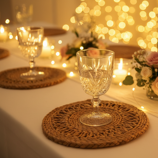 Jute Ring Coaster Set