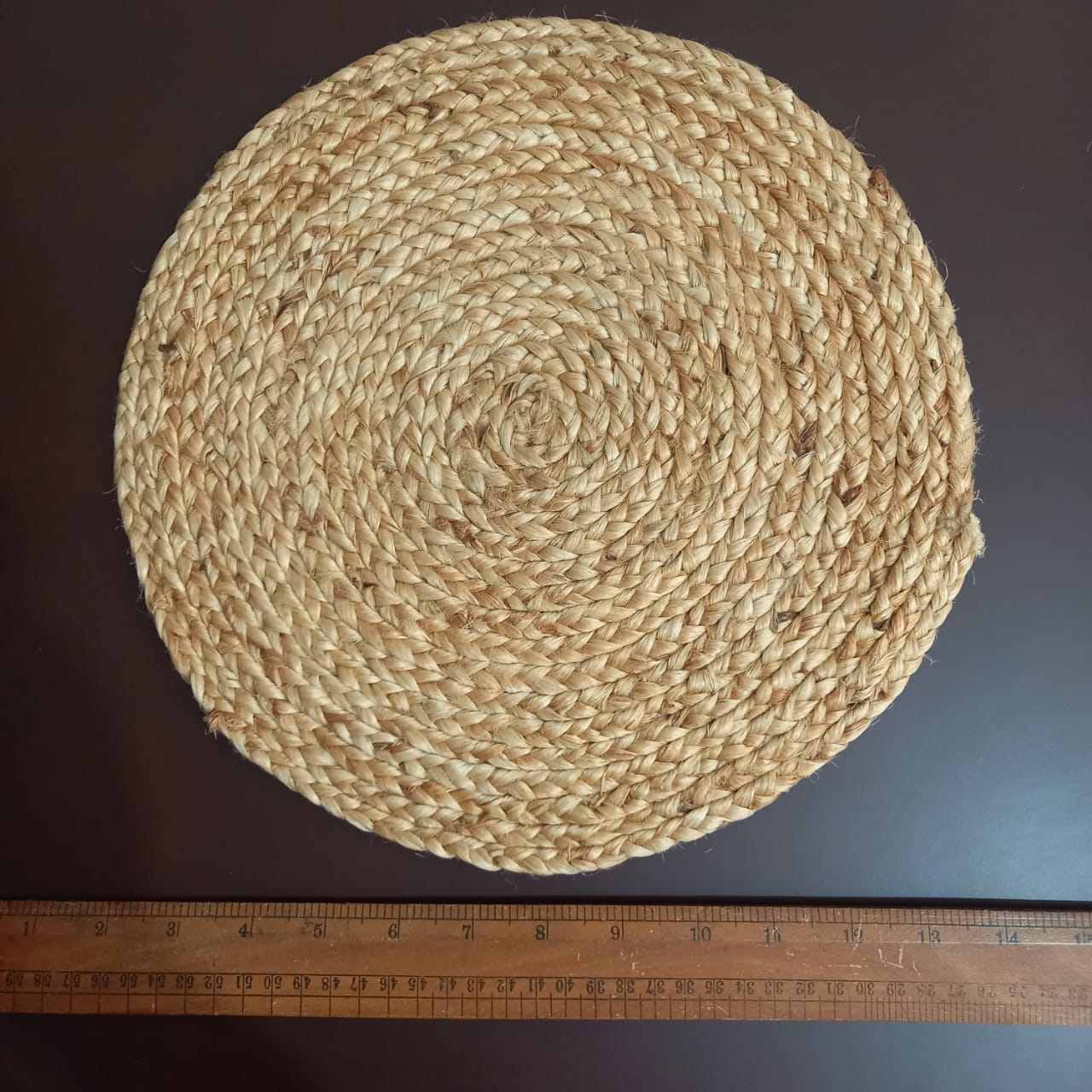 Jute Plain Circle Placemat
