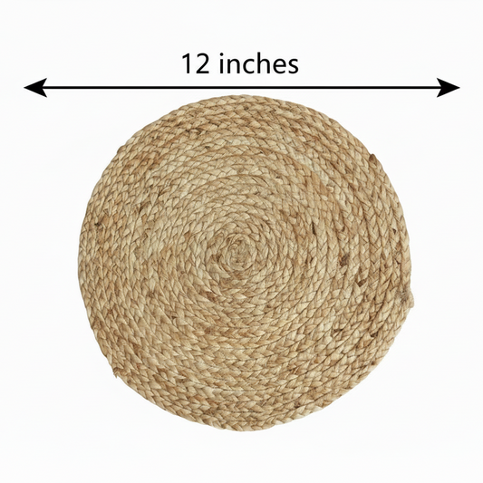 Jute Plain Circle Placemat