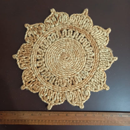 Jute Flower Placemat