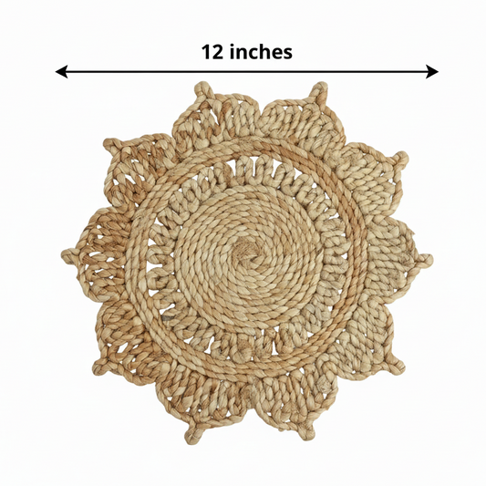 Jute Flower Placemat