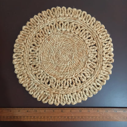 Jute Ruffle Placemat