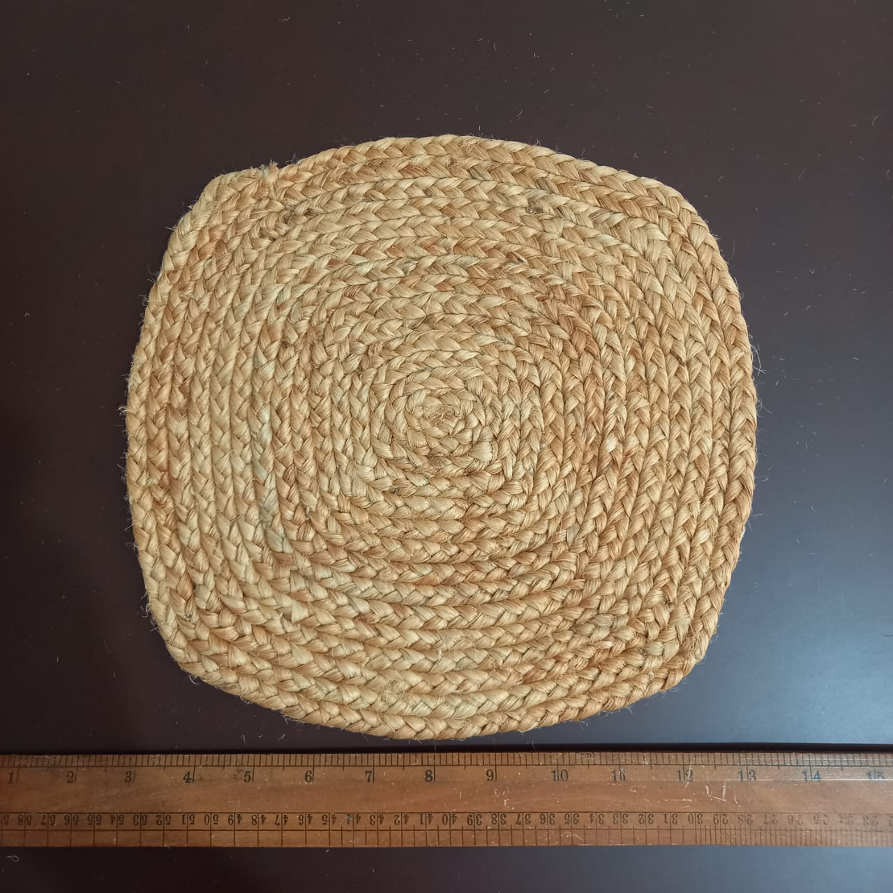 Jute Plain Square Placemat