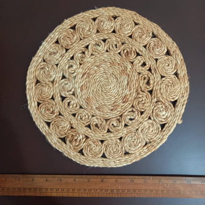 Jute Coin Wave Placemat