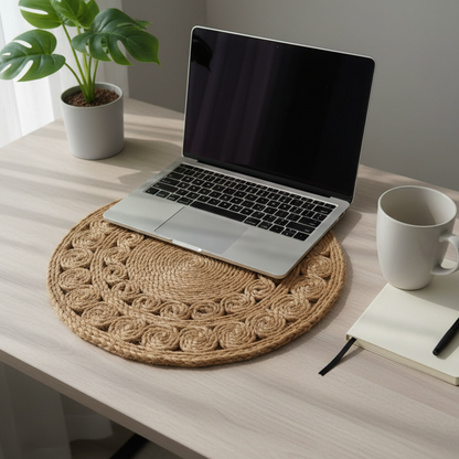 Jute Coin Wave Placemat